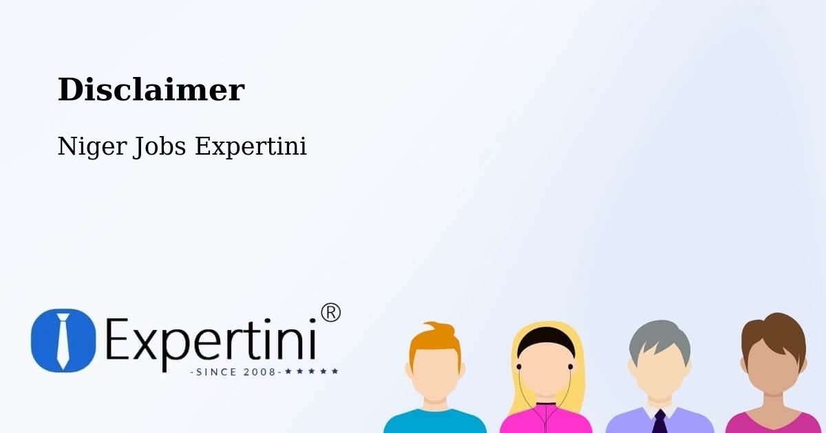 Disclaimer – Kollo - Niger Jobs Expertini